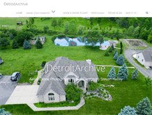 Tablet Screenshot of detroitarchive.com